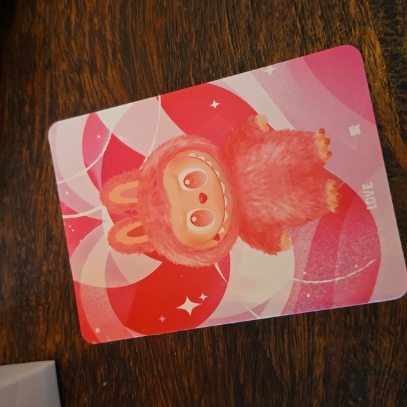 Labubu Big Into Energy - Love Red Pink New With Box Unsealed Authentic Popmart - Picture 4 of 8